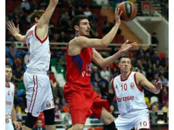 Nando De Colo et Moscou brillent face à Bamberg - Photo : Euroleague