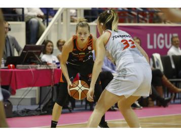 Marine Johannes et Bourges visent les quarts de finale en Euroligue - Bellenger-Lecocq/IS/FFBB