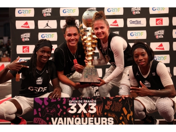Las Campeonas, vainqueur de l'Open de France 3x3 2020 - Julien Bacot/FFBB