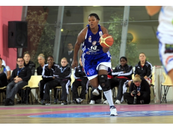 Sandra Dijon lors de l'Open LFB 2010 - Bellenger-Allée/IS/FFBB