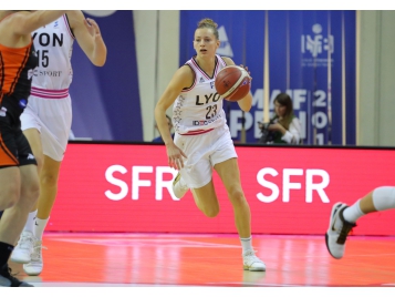 Marine Johannes va apporter son expérience de l'Euroligue à Lyon - Bellenger-Lecocq/IS/FFBB