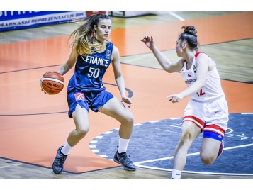 Marie Pardon précieuse face à l'Allemagne - Photo : FIBA