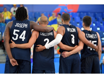 L'Equipe de France 3x3 à Minsk - photo : CNOSF/KMSP