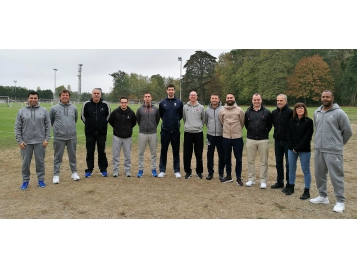 Les 10 nouveaux observateurs CF en stage à Châteauroux