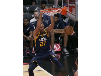 Rudy Gobert en lice pour le titre de défenseur de l'année - Photo : Zuma/Panoramic
