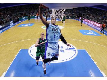 Edwin Jackson logiquement élu dans le meilleur 5 du championnat espagnol - Photo : ACB Edwin Jackson