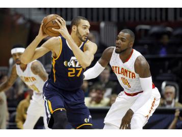 Rudy Gobert et le Jazz veulent confirmer leur bonne saison 2017 - Photo : Action images/Panoramic