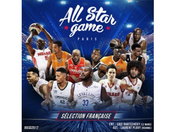 La Sélection Française du All Star Game 2017 - Photo : LNB