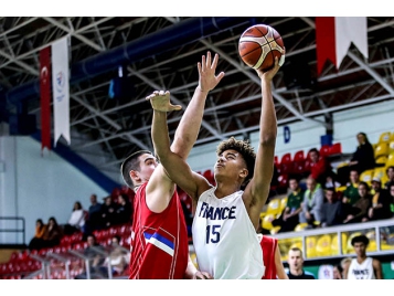Brice Dessert lors du tournoi de Sakarya en Turquie - Photo : TBF