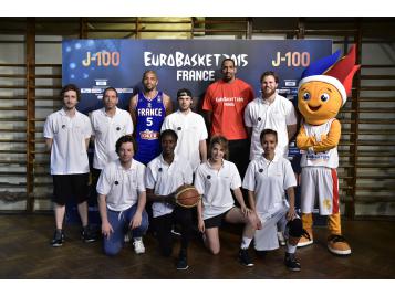 La team ambassadeurs #EuroBasket20015