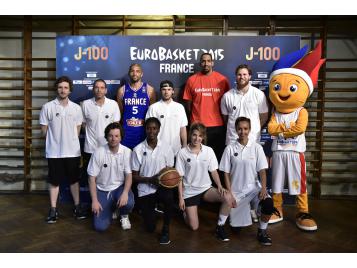 La team ambassadeurs #EuroBasket20015 - Bellenger/IS/FFBB La team ambassadeurs #EuroBasket20015