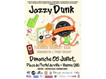 Affiche Jazzy Dunk Affiche Jazzy Dunk