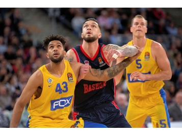 Vincent Poirier et Baskonia ont pris le dernier billet pour les quarts de finale - Photo : Euroleague Vincent Poirier