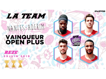 L'équipe Nantes-Aderim remporte l'Open Plus de Rezé