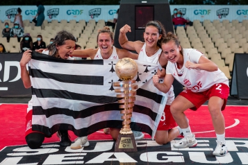 Rennes 3x3, vainqueur de l’édition 2021 de la Superleague