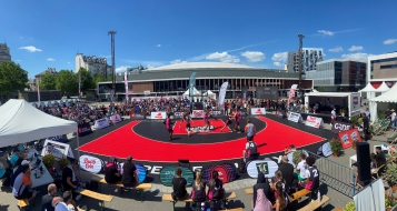 Rennes accueillera l'Open de France 3x3 2023 sur l'Esplanade Charles de Gaulle du 27 au 29 juillet 2023