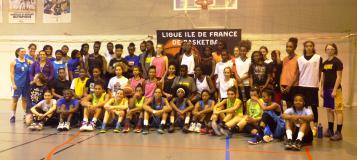 Participants au challenge 3X3 Ile-de-France