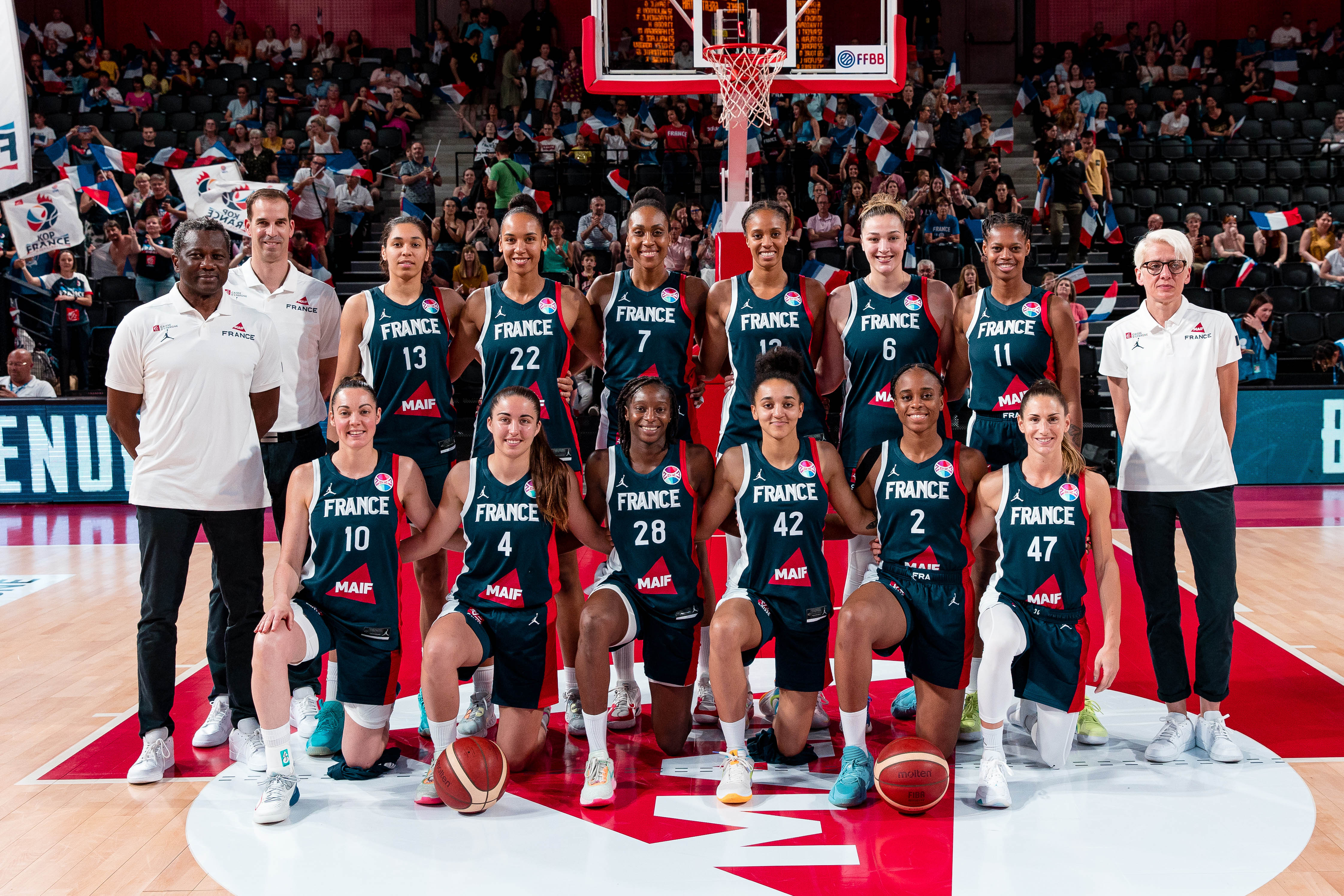 Les Bleues l Euro sur beINSPORTS FFBB