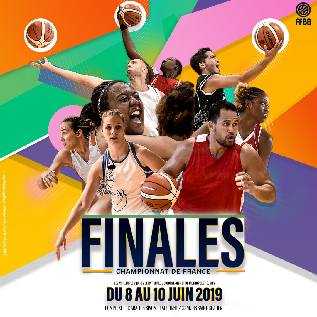 Affiche basket-ball France basket féminin