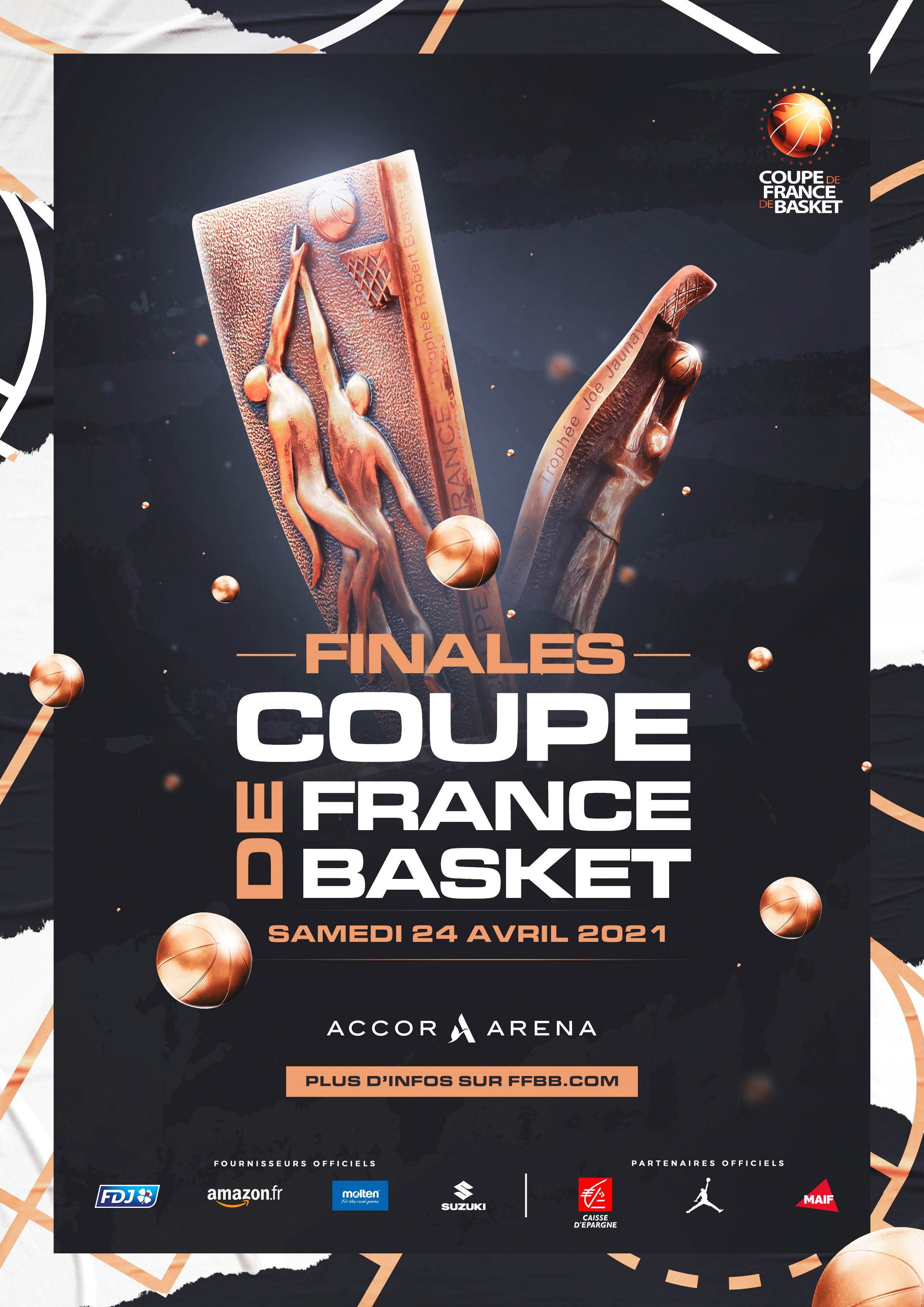 Affiche finale Coupe de France 2021 