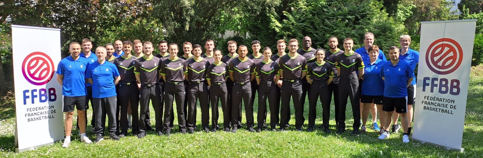 Les arbitres aux Finales Nationales U15 FFBB