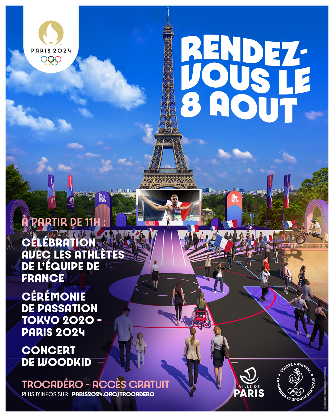 Les Jeux Olympiques arrivent à Paris ! FFBB