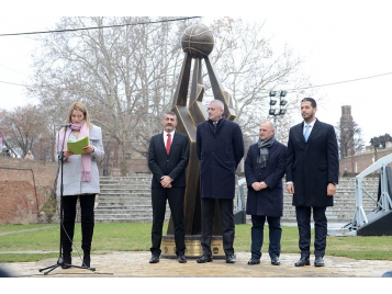 Jean Pierre Siutat était à Belgrade mercredi 12 décembre, lors d'une cérémonie exceptionnelle