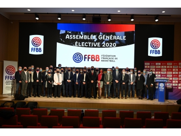 Le comité directeur de la FFBB le 19 décembre dernier lors de l'Assemblée Générale élective Le comité directeur de la FFBB le 19 décembre dernier lors de l'Assemblée Générale élective
