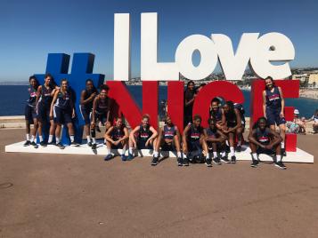 L'Equipe de France U16 féminines à Nice