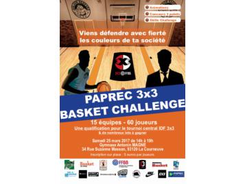 PAPREC BASKET CHALLENGE 3x3