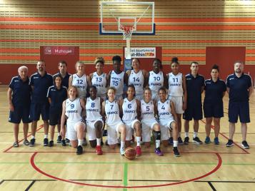 Equipe de france U15 féminine à Mulhouse
