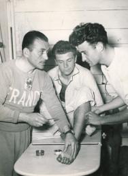  Robert Monclar - Préparation Championnat d'Europe de basket-ball 1951 - Fontainebleau