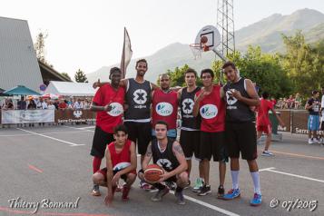 Les finalistes du tournoi Basket au sommet