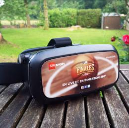 Le casque réalité virtuelle by SFR Sport