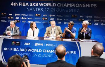 Conférence de presse d'annonce de l'organisation du Mondial 3X3 2017