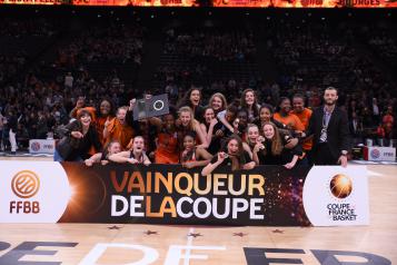 Bourges vainqueur de la Coupe de France de Basket U17