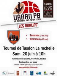 Affiche Tournoi Tasdon La Rochelle