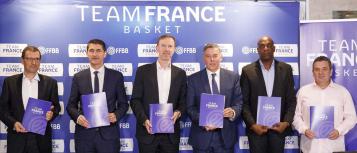 Présentation du Team France Basket