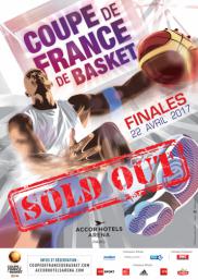 Affiche finale Coupe de France Sold Out