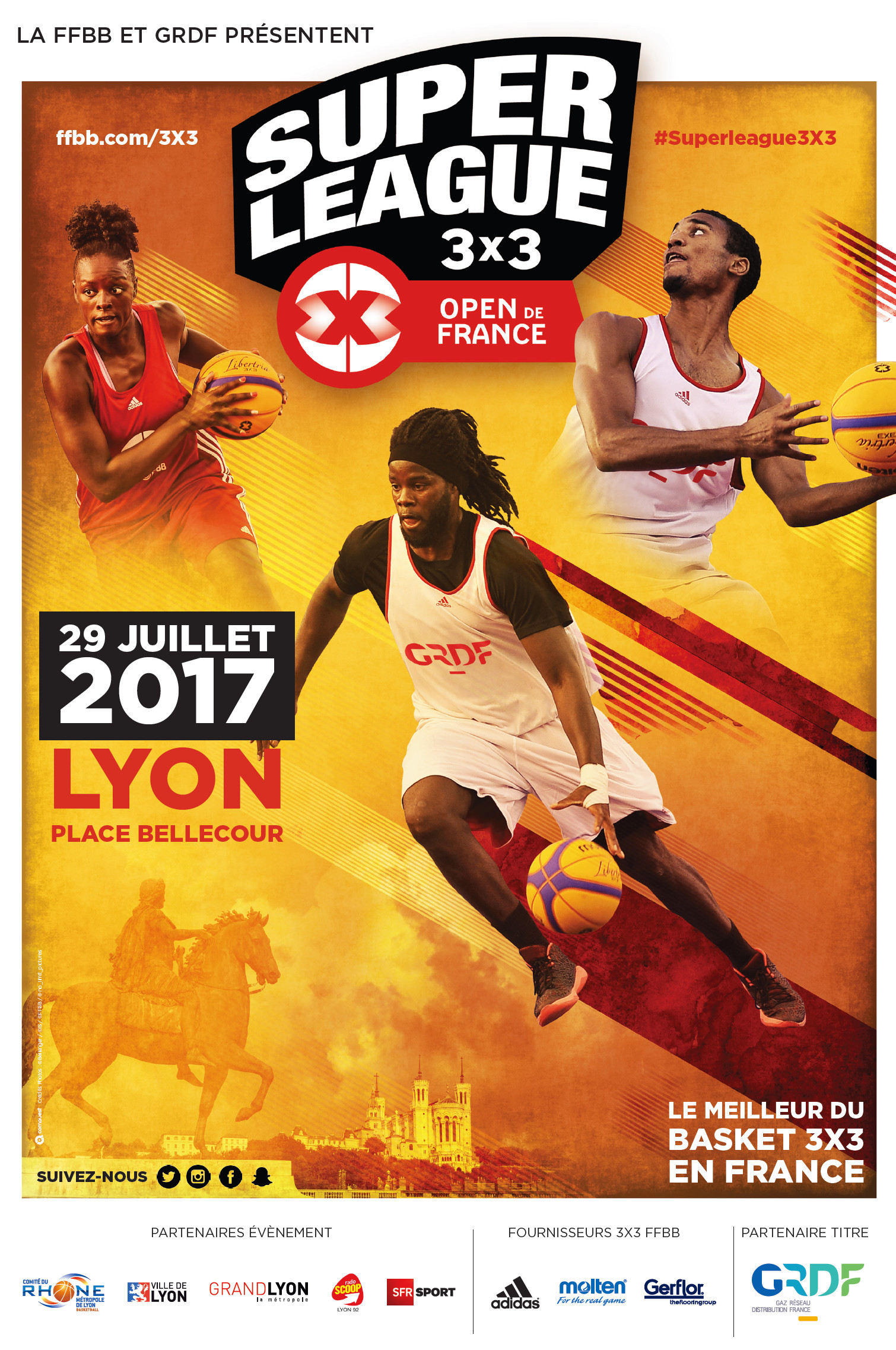 Affiche Open de France 3X3 2017